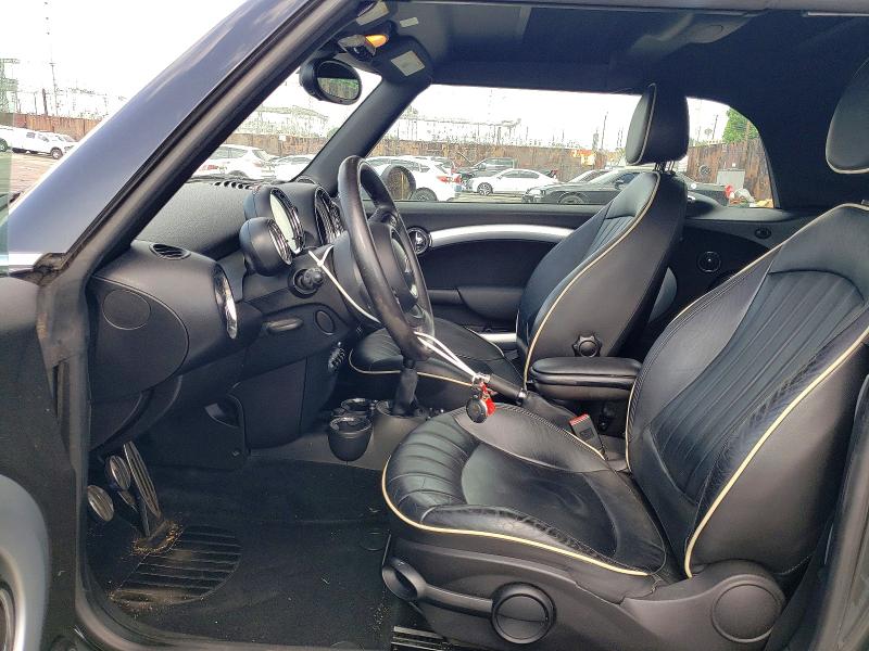 2012 Mini Cooper VIN WMWZP3C56CT296668 COPART salvage auction — FRONT END, CA - SALVAGE CERTIFICATE, sold $1,500 on 2026-07-02 (photo 7)