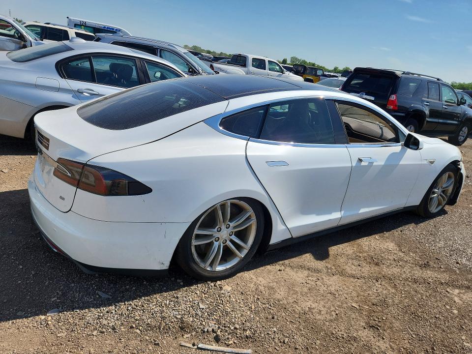 2013 Tesla Model s VIN 5YJSA1CN1DFP13869 COPART salvage auction — FRONT END, Il - Certificate Of Title, sold $1,350 on 2026-07-02 (photo 3)