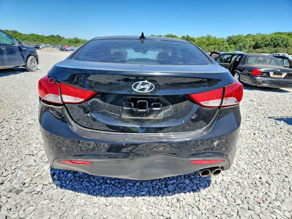 2013 Hyundai Elantra VIN KMHDH6AE5DU014123 COPART salvage auction — FRONT END, Ga - Cert Of Title-Salvage, sold $925 on 2026-07-07 (photo 6)