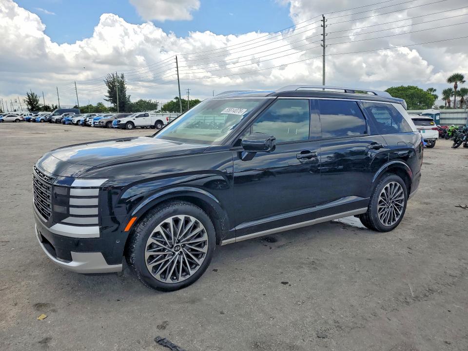 2026 Hyundai Palisade VIN KM8RMES26TU021757 COPART salvage auction — REAR END, Fl - Cert Of Title Slvg Rebuildable, sold $13,200 on 2026-07-27 (photo 1)