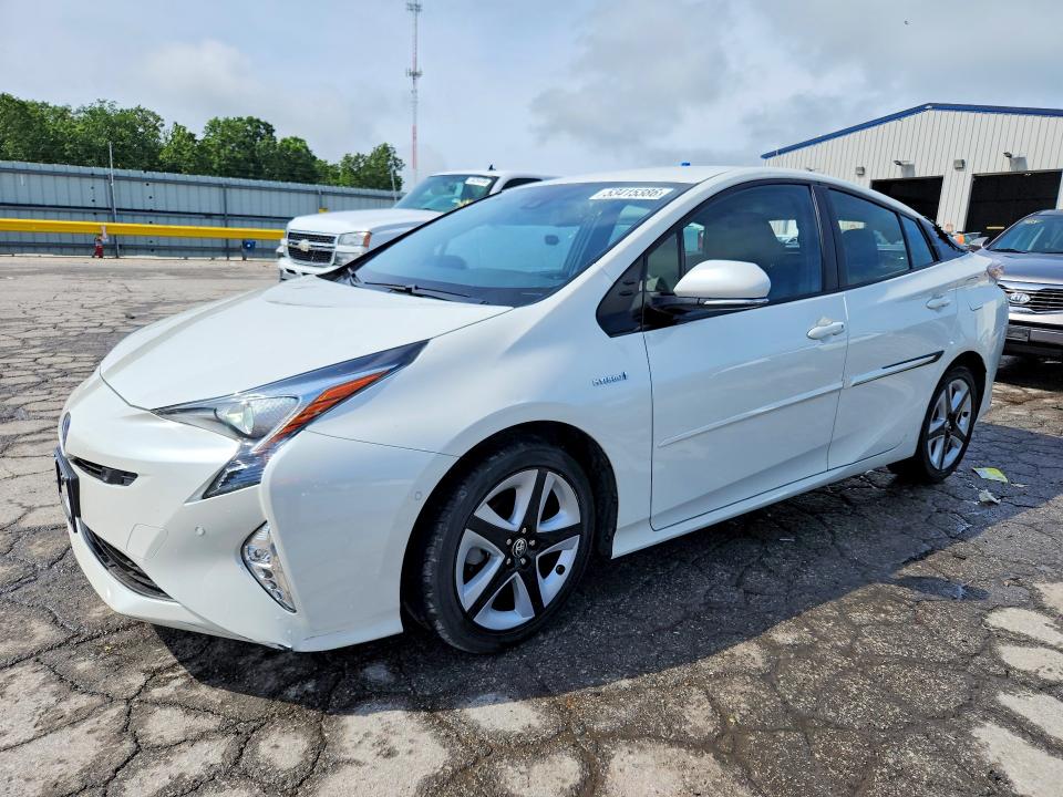 2018 Toyota Prius VIN JTDKARFU5J3063387 COPART salvage auction — HAIL, Mo - Salvage Certificate Of Title, sold $250 on 2026-07-29 (photo 1)