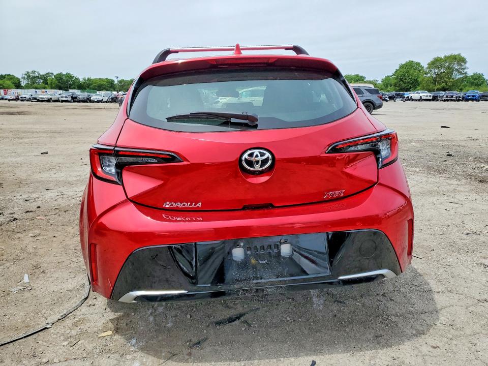 2025 Toyota Corolla VIN JTNC4MBE8S3233543 COPART salvage auction — FRONT END, IN - CERT OF TITLE-SALVAGE TITLE, sold $4,000 on 2026-07-27 (photo 6)