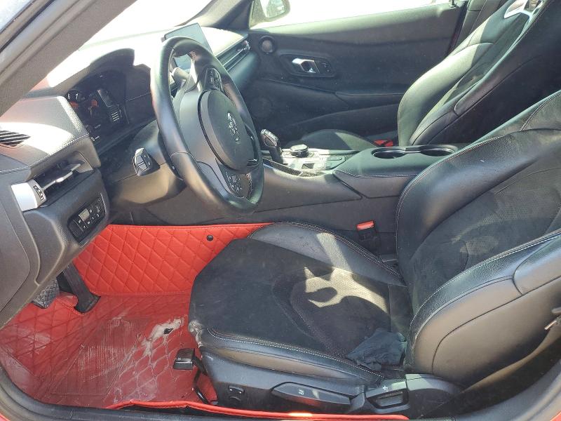 2022 Toyota Supra VIN WZ1DB2C0XNW046749 COPART salvage auction — NORMAL WEAR, Mo - Salvage Certificate Of Title, sold $5,000 on 2026-08-06 (photo 7)