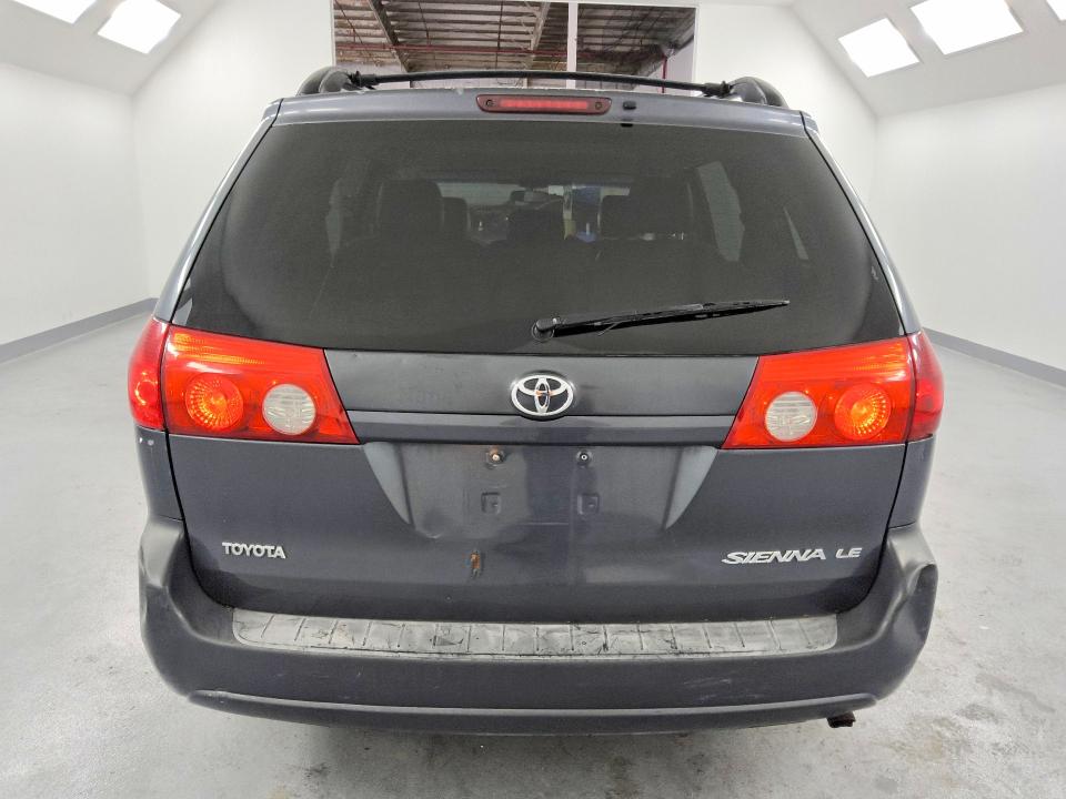 2006 Toyota Sienna VIN 5TDZA23C56S398981 COPART salvage auction — NORMAL WEAR, WV - CERTIFICATE OF TITLE, sold $600 on 2026-07-16 (photo 6)