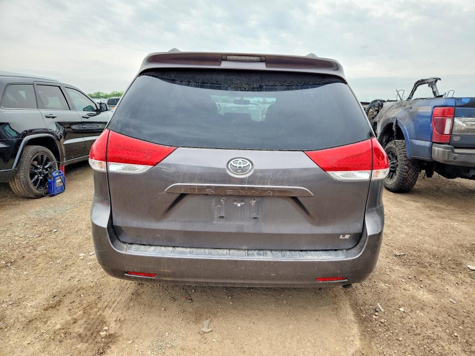 2012 Toyota VIN 5TDKK3DC0CS193101 COPART salvage auction — FRONT END, Il - Salvage Certificate, sold $1,950 on 2026-07-02 (photo 6)