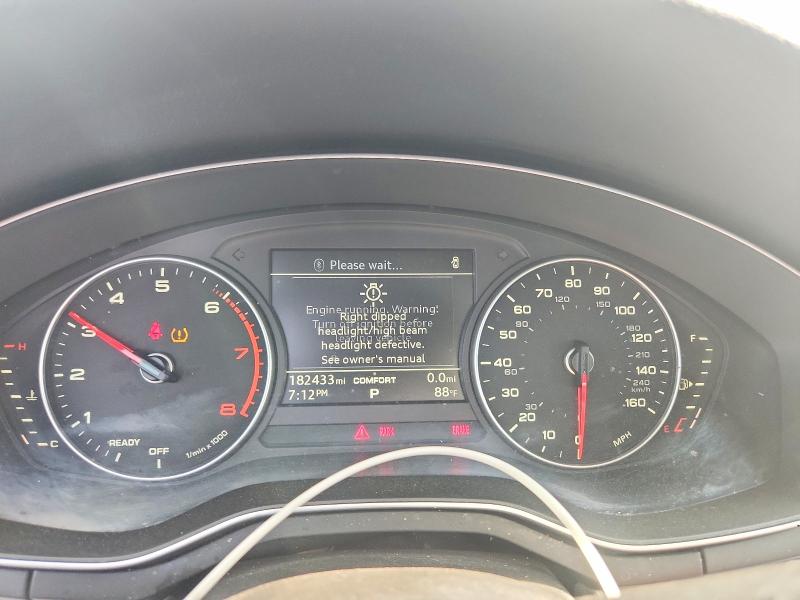 2017 Audi VIN WAUGNAF46HN007577 COPART salvage auction — MECHANICAL, Nv - Certificate Of Title, sold $3,500 on 2026-07-06 (photo 9)