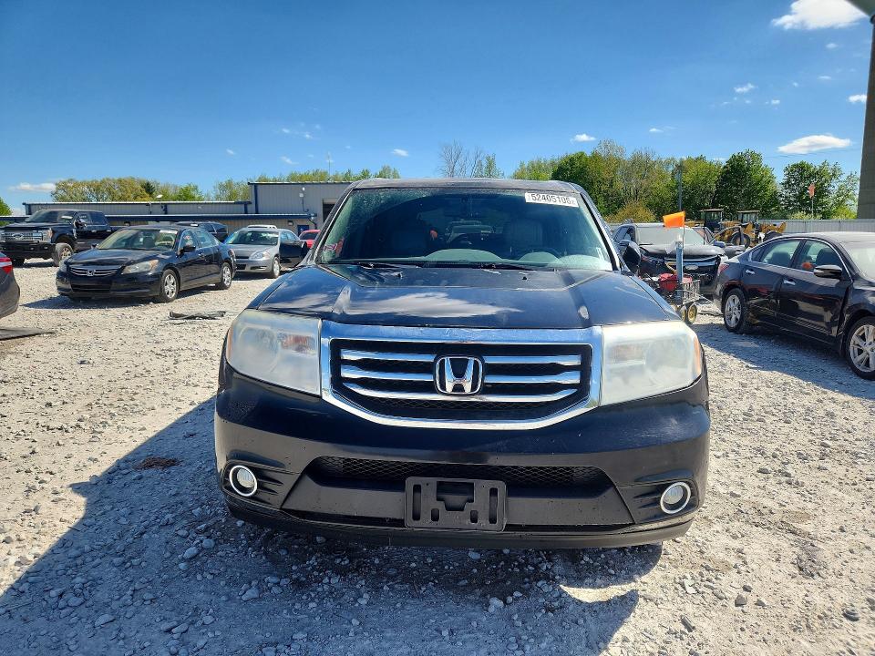 2013 Honda Pilot VIN 5FNYF4H57DB011559 COPART salvage auction — REAR END, Mi - Certificate Of Title, sold $2,000 on 2026-07-02 (photo 5)