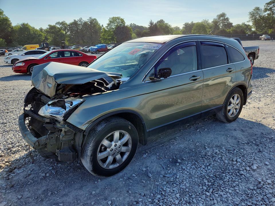 2007 Honda Cr-v VIN JHLRE38777C022262 COPART salvage auction — FRONT END, Tn - Salvage Certificate, sold $975 on 2026-07-28 (photo 1)