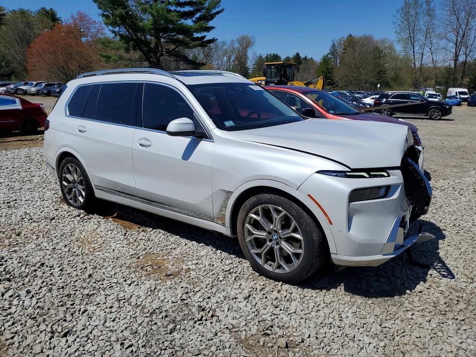2024 BMW X7 VIN 5UX23EM04R9U34002 COPART salvage auction — FRONT END, Ma - Cert Of Title-Salvage, sold $31,500 on 2026-07-30 (photo 4)
