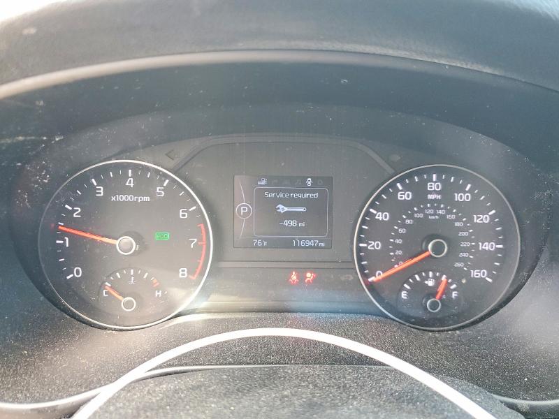 2018 Kia Sportage VIN KNDPNCAC8J7351399 COPART salvage auction — REAR END, NY - MV-907A SALVAGE CERTIFICATE, sold $4,050 on 2026-07-06 (photo 9)