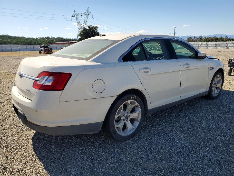 2010 Ford Taurus VIN 1FAHP2EW4AG107977 COPART salvage auction — FRONT END, CA - SALVAGE CERTIFICATE, sold $325 on 2026-07-02 (photo 3)