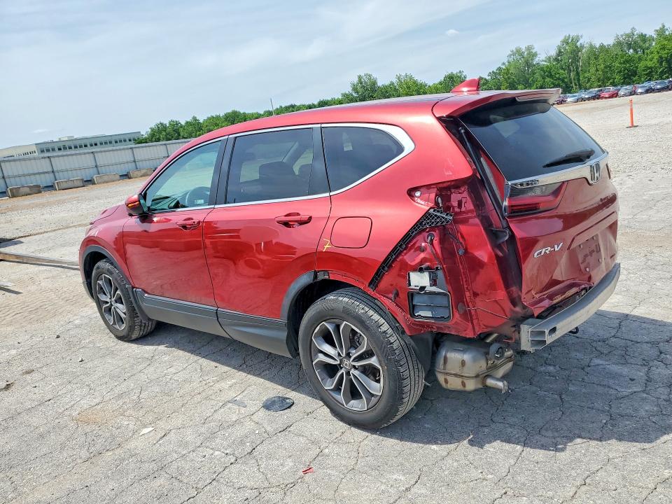 2021 Honda VIN 7FARW2H54ME000581 COPART salvage auction — REAR END, Mo - Salvage Certificate Of Title, sold $12,500 on 2026-07-31 (photo 2)