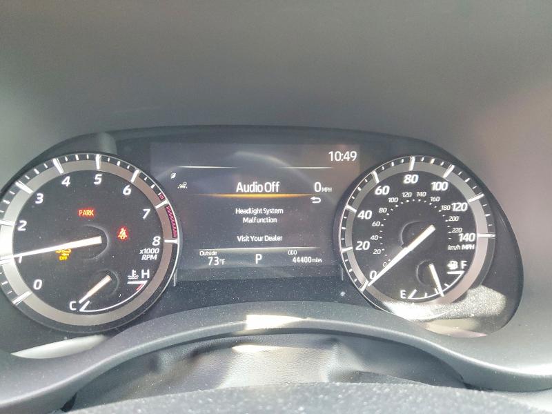 2021 Toyota Highlander VIN 5TDFZRAH5MS039789 COPART salvage auction — FRONT END, Ca - Salvage Certificate, sold $17,100 on 2026-07-13 (photo 9)