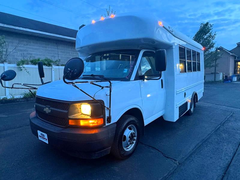 2017 Chevrolet Express VIN 1GB3GRBGXH1105601 COPART salvage auction — MINOR DENT/SCRATCHES, MA - CERTIFICATE OF TITLE (P), sold $17,500 on 2026-07-27 (photo 1)