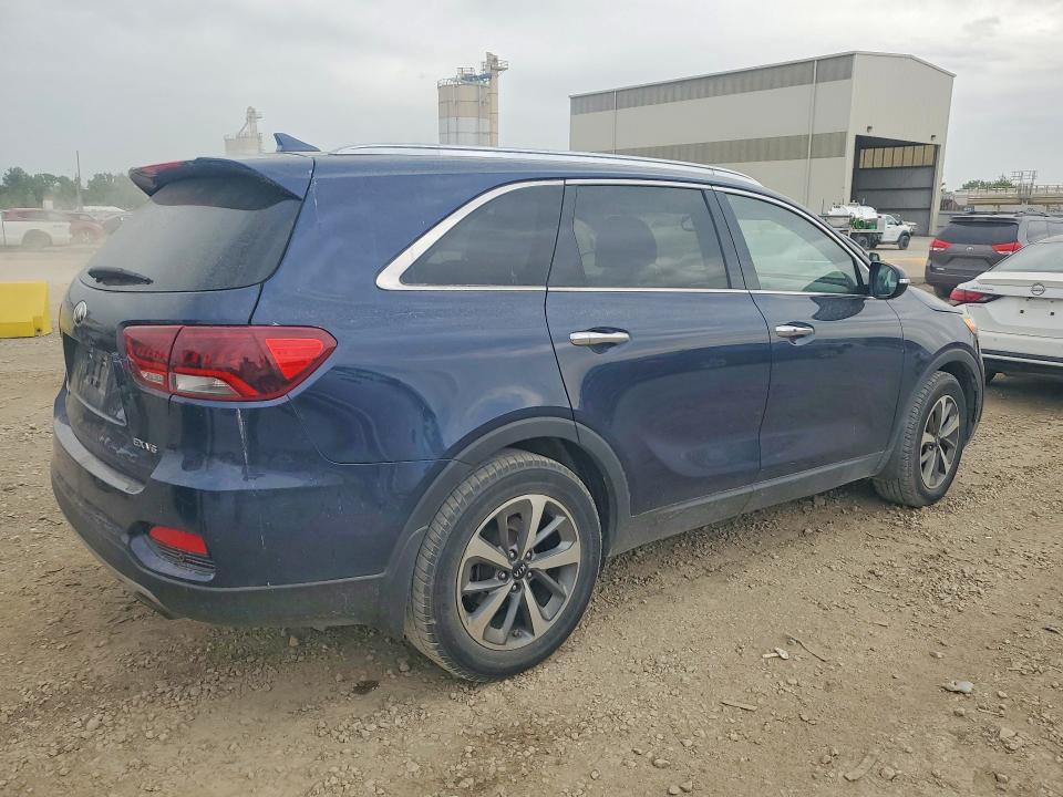 2019 Kia Sorento VIN 5XYPH4A56KG468756 COPART salvage auction — HAIL, Ks - Cert Of Title-Salvage, sold $2,700 on 2026-07-09 (photo 3)