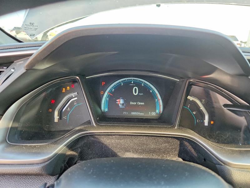 2018 Honda Civic VIN SHHFK7H57JU402497 COPART salvage auction — FRONT END, Ca - Salvage Certificate, sold $4,050 on 2026-07-06 (photo 9)