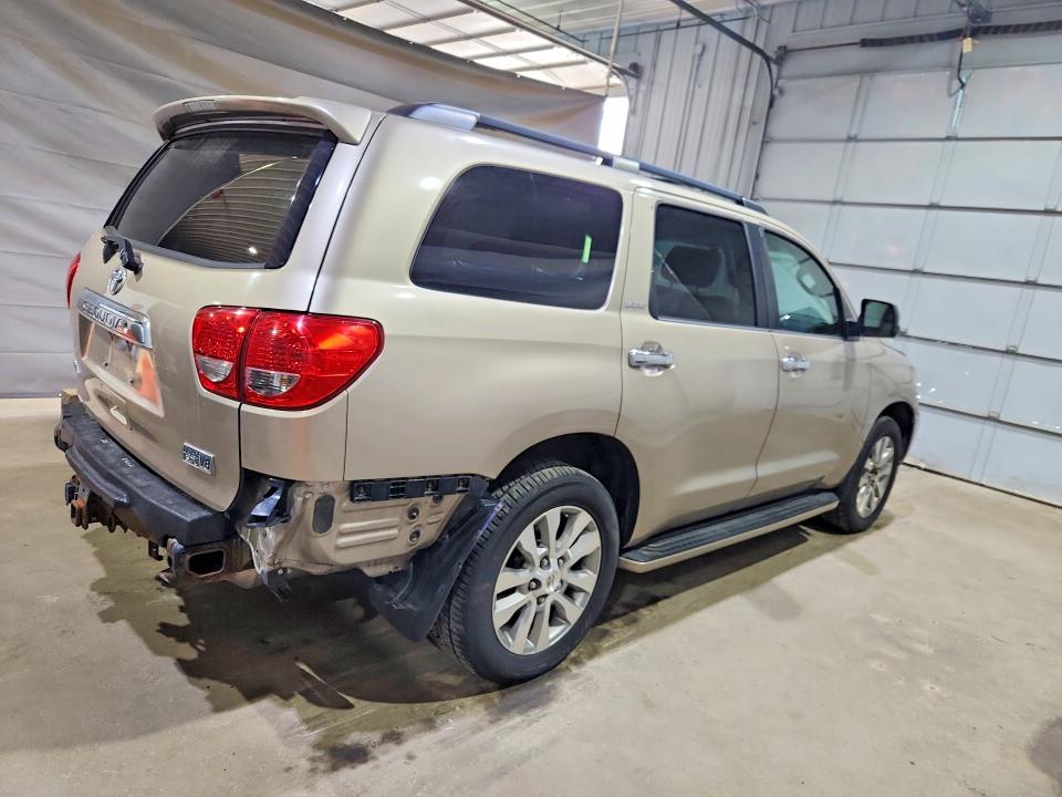 2008 Toyota Sequoia VIN 5TDZY68A58S005705 COPART salvage auction — REAR END, Nh - Cert Of Title-Salvage, sold $3,050 on 2026-07-02 (photo 3)