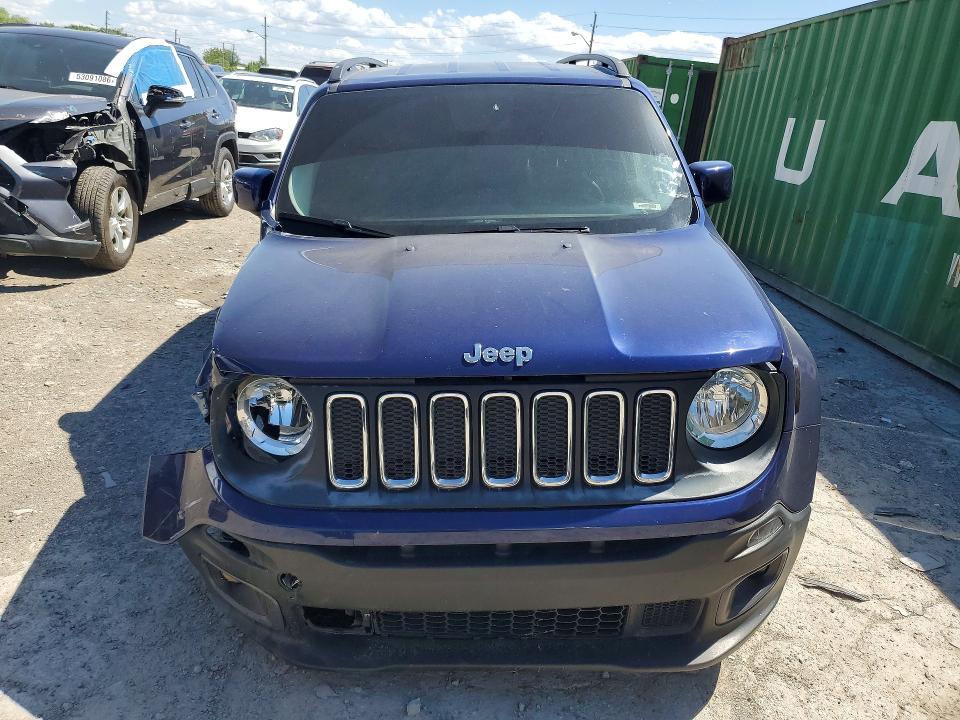 2016 Jeep Renegade VIN ZACCJBBT6GPE04003 COPART salvage auction — FRONT END, IN - CERTIFICATE OF TITLE (P), sold $250 on 2026-07-02 (photo 5)