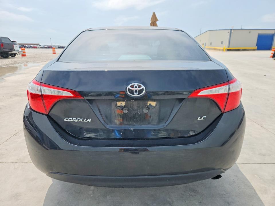 2015 Toyota Corolla VIN 5YFBURHE0FP320015 COPART salvage auction — FRONT END, Tx - Salvage Vehicle Title, sold $175 on 2026-07-28 (photo 6)