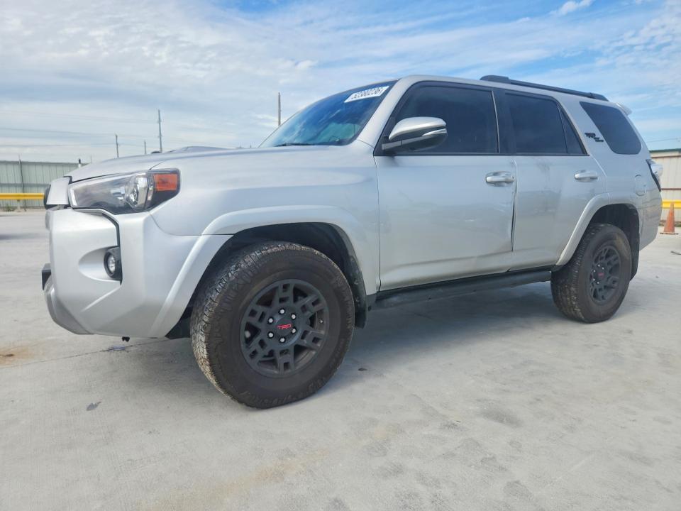 2023 Toyota 4runner VIN JTERU5JR6P6191724 COPART salvage auction — FRONT END, Tx - Salvage Vehicle Title, sold $17,700 on 2026-07-10 (photo 1)