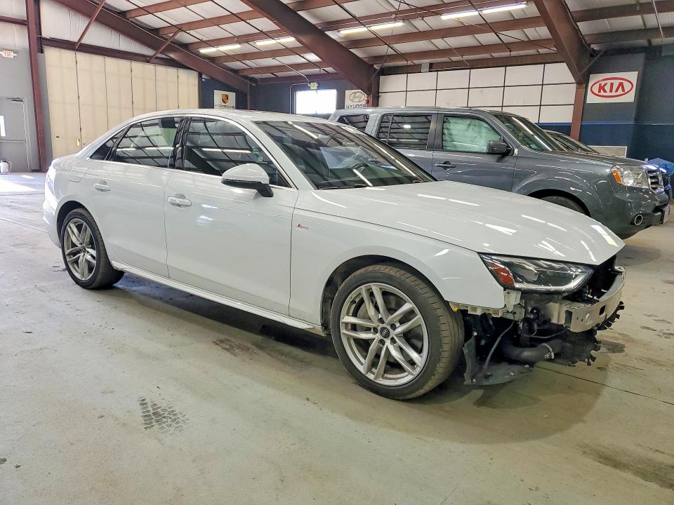 2020 Audi A4 VIN WAUENAF48LN005460 COPART salvage auction — FRONT END, Ct - Cert Of Title-Salvage, sold $10,500 on 2026-07-11 (photo 4)