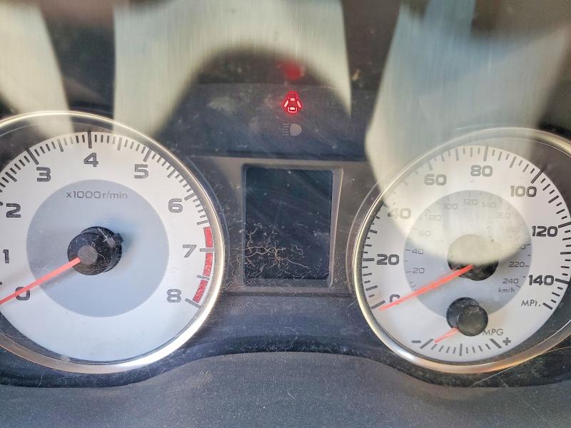 2013 Subaru Impreza VIN JF1GPAR63D2822508 COPART salvage auction — SIDE, CA - SALVAGE CERTIFICATE, sold $500 on 2026-07-10 (photo 9)