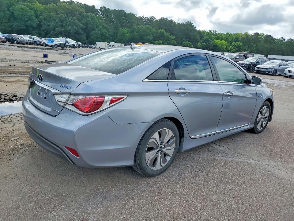 2015 Hyundai Sonata hybrid VIN KMHEC4A46FA125038 COPART salvage auction — NORMAL WEAR, MS - CERTIFICATE OF TITLE, sold $725 on 2026-07-24 (photo 3)