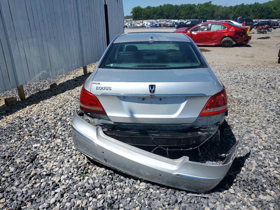 2011 Hyundai Equus VIN KMHGH4JF2BU029055 COPART salvage auction — ALL OVER, AR - CERTIFICATE OF TITLE, sold $175 on 2026-07-09 (photo 6)
