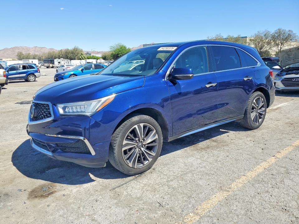 2019 Acura Mdx VIN 5J8YD3H54KL004306 COPART salvage auction — SIDE, Nv - Salvage Title, sold $5,800 on 2026-07-30 (photo 1)