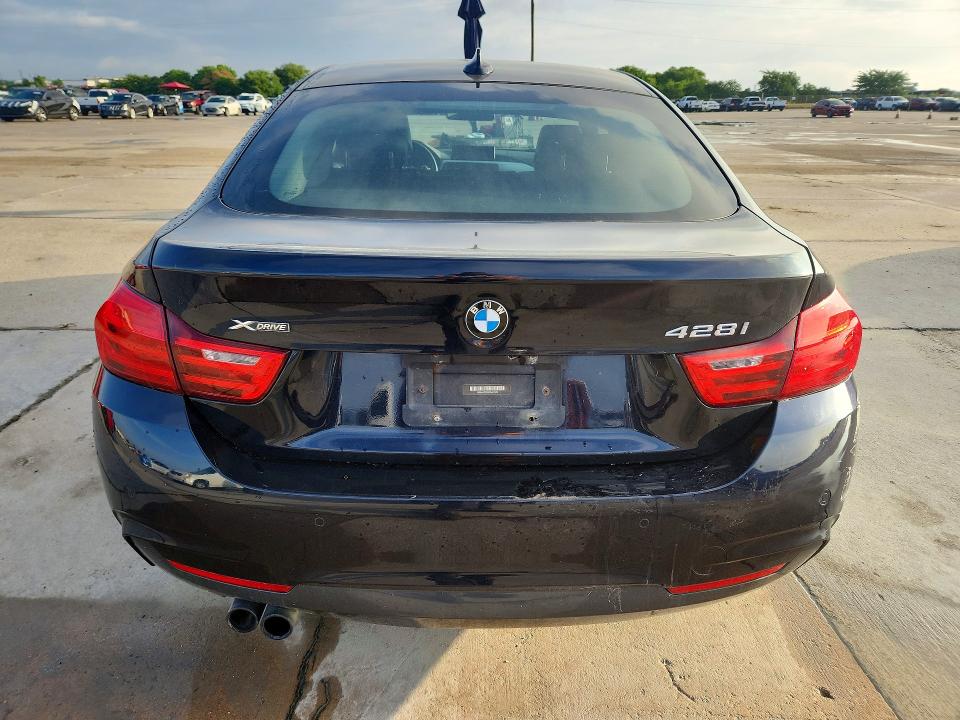2015 BMW 4 series VIN WBA4A7C55FD413125 COPART salvage auction — REAR END, TX - CERTIFICATE OF TITLE, sold $1,850 on 2026-07-20 (photo 6)