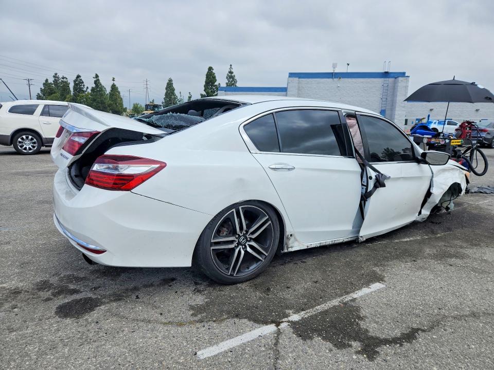 2016 Honda VIN 1HGCR2F51GA220853 COPART salvage auction — FRONT END, Ca - Salvage Certificate, sold $150 on 2026-07-04 (photo 3)
