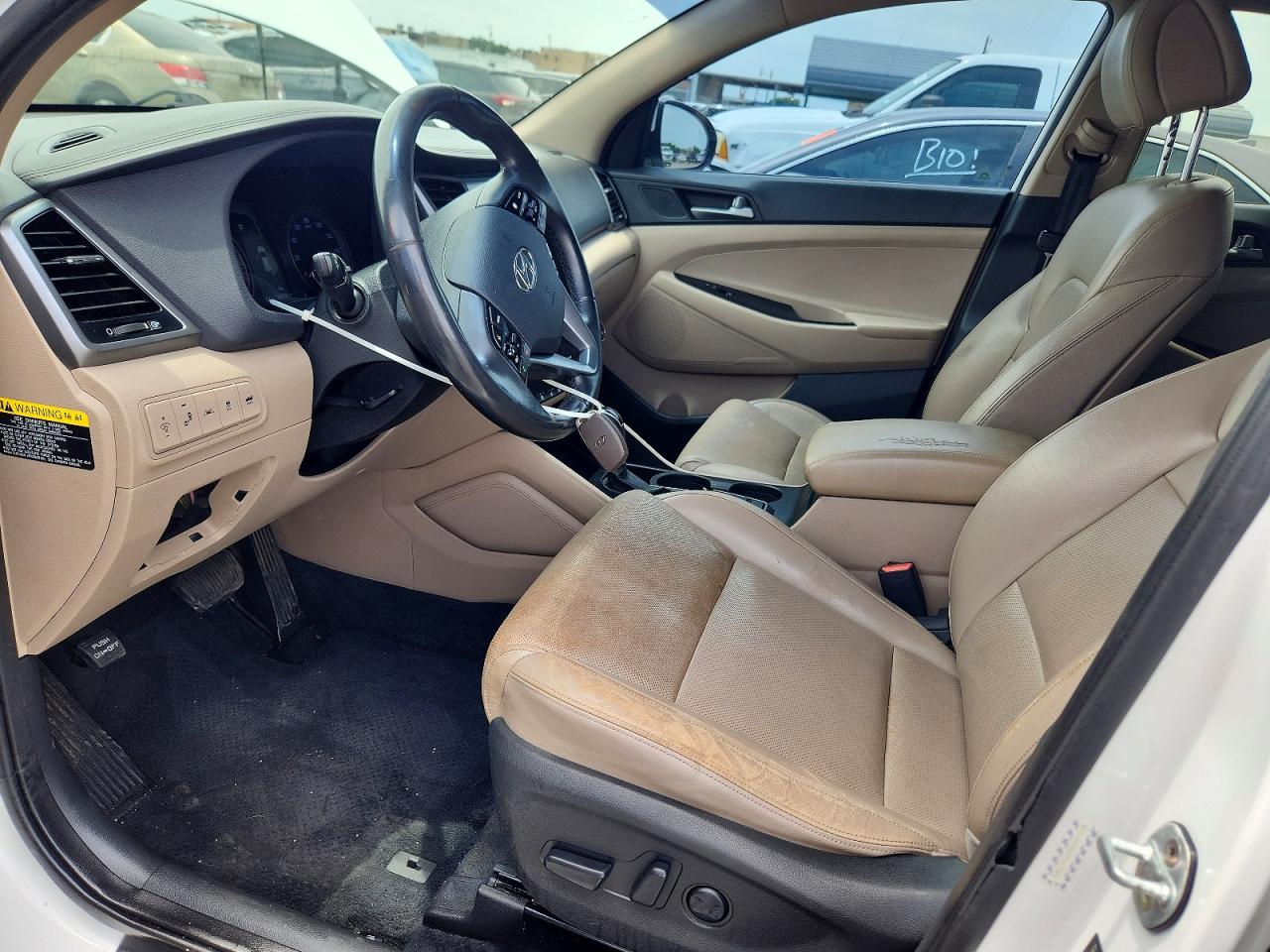2016 Hyundai Tucson VIN KM8J33A27GU087259 COPART salvage auction — Front End, AR - CERTIFICATE OF TITLE (P), sold $4,400 on 2026-07-02 (photo 7)