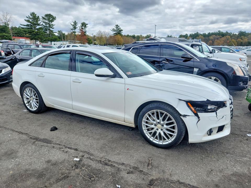 2014 Audi A6 VIN WAUFGAFC6EN049949 COPART salvage auction — FRONT END, Id - Salvage Certificate Of Title, sold $1,700 on 2026-07-23 (photo 4)