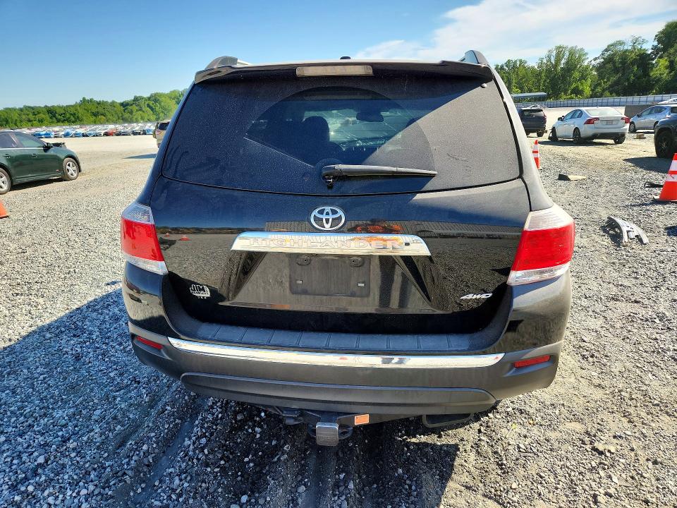 2013 Toyota Highlander VIN 5TDDK3EH8DS227435 COPART salvage auction — FRONT END, Sc - Cert Of Title-Salvage, sold $1,750 on 2026-07-20 (photo 6)