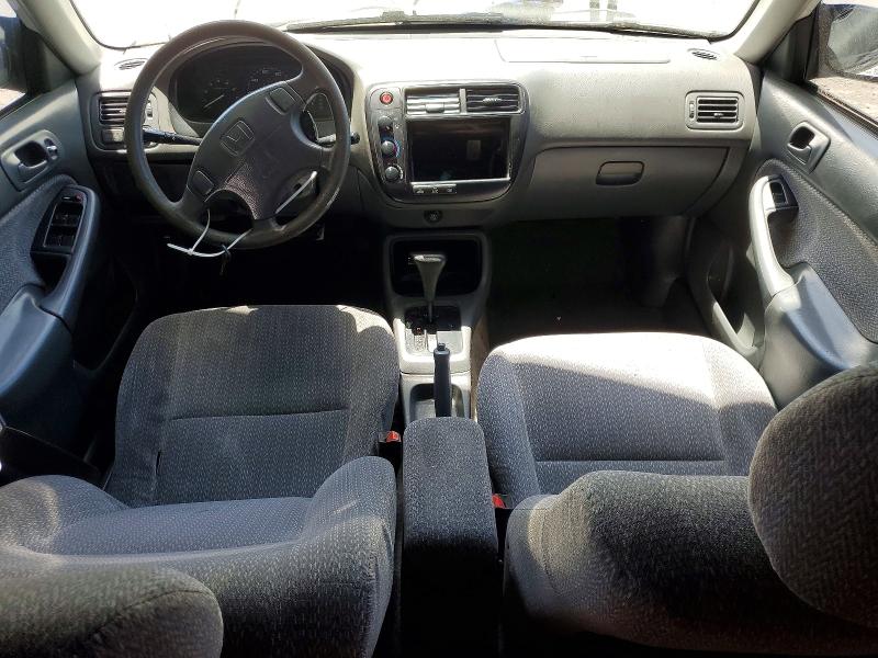 1999 Honda Civic VIN 2HGEJ6675XH553065 COPART salvage auction — SIDE, CA - SALVAGE CERTIFICATE, sold $100 on 2026-07-09 (photo 8)