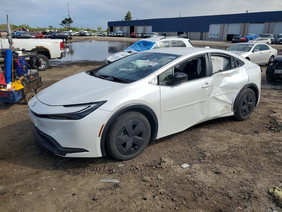 2024 Toyota Prius VIN JTDACAAU5R3043165 COPART salvage auction — SIDE, Mi - Certificate Of Title, sold $10,400 on 2026-07-02 (photo 1)