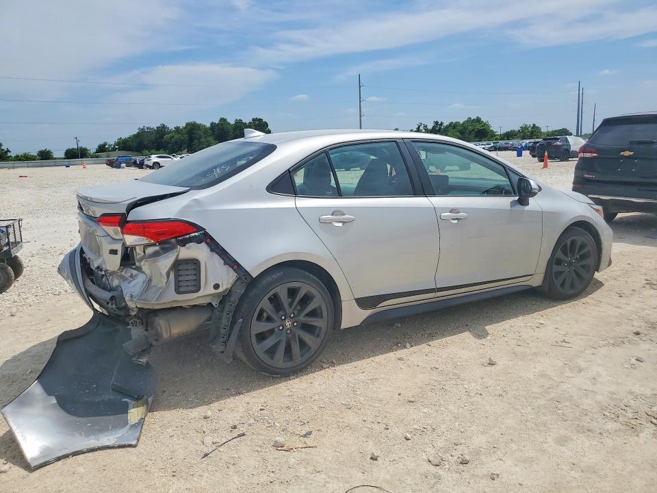 2024 Toyota VIN 5YFS4MCE5RP169638 COPART salvage auction — REAR END, Tx - Salvage Vehicle Title, sold $100 on 2026-07-23 (photo 3)