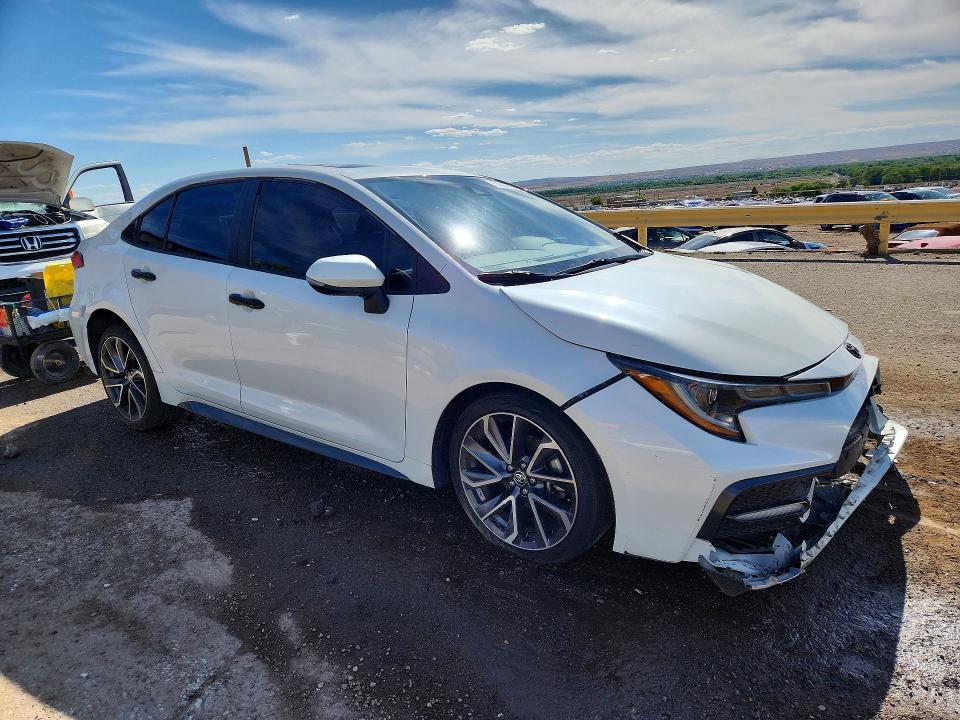 2020 Toyota Corolla VIN 5YFP4RCE5LP034234 COPART salvage auction — FRONT END, Nm - Non-Repairable Vehicle Cert, sold $200 on 2026-07-30 (photo 4)