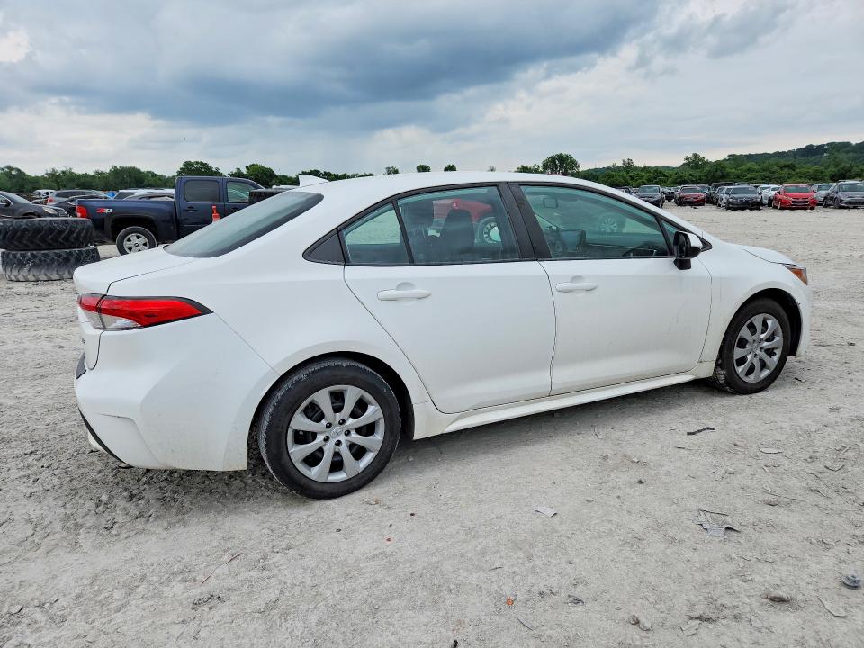 2021 Toyota VIN 5YFEPMAE3MP169041 COPART salvage auction — HAIL, IL - SALVAGE CERTIFICATE, sold $7,300 on 2026-07-27 (photo 3)