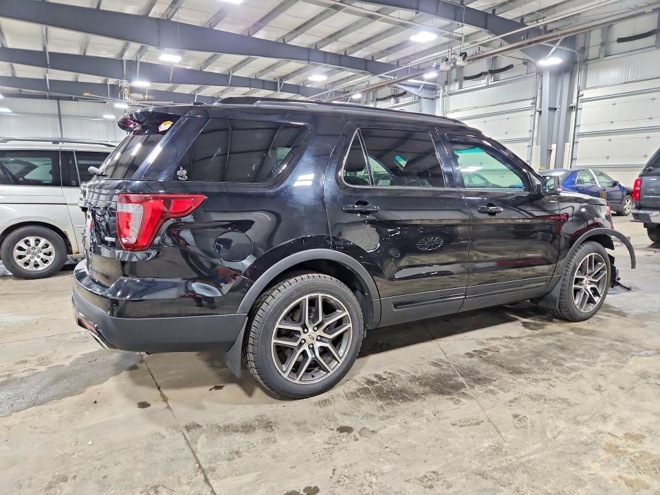 2016 Ford Explorer VIN 1FM5K8GT0GGC58756 COPART salvage auction — FRONT END, Mn - Cert Of Title-Salvage, sold $3,650 on 2026-07-02 (photo 3)