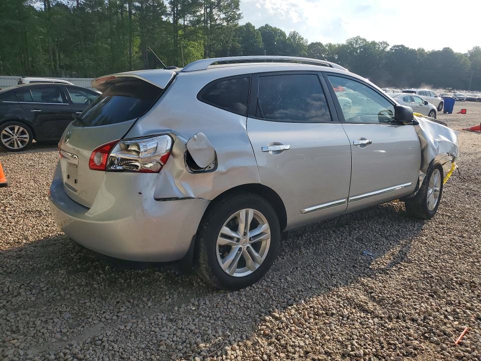 2015 Nissan Rogue VIN JN8AS5MT0FW670254 COPART salvage auction — FRONT END, Nc - Salvage Certificate Of Title, sold $775 on 2026-07-10 (photo 3)