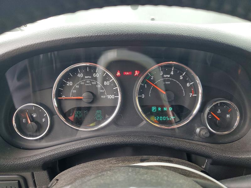 2015 Jeep VIN 1C4HJWFG6FL771738 COPART salvage auction — FRONT END, Ca - Salvage Certificate, sold $7,400 on 2026-07-09 (photo 9)