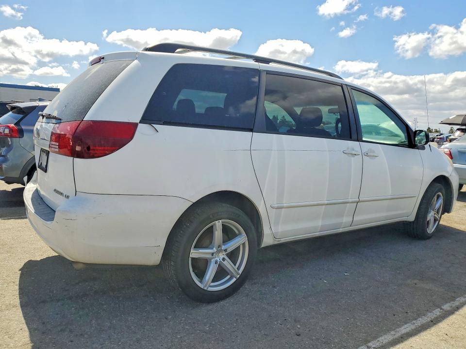 2005 Toyota Sienna VIN 5TDZA23C75S378522 COPART salvage auction — REAR END, Ca - Salvage Certificate, sold $1,700 on 2026-07-09 (photo 3)