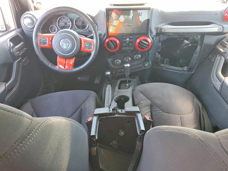 2014 Jeep VIN 1C4HJWDG4EL250096 COPART salvage auction — SIDE, CA - SALVAGE CERTIFICATE, sold $3,150 on 2026-07-02 (photo 8)