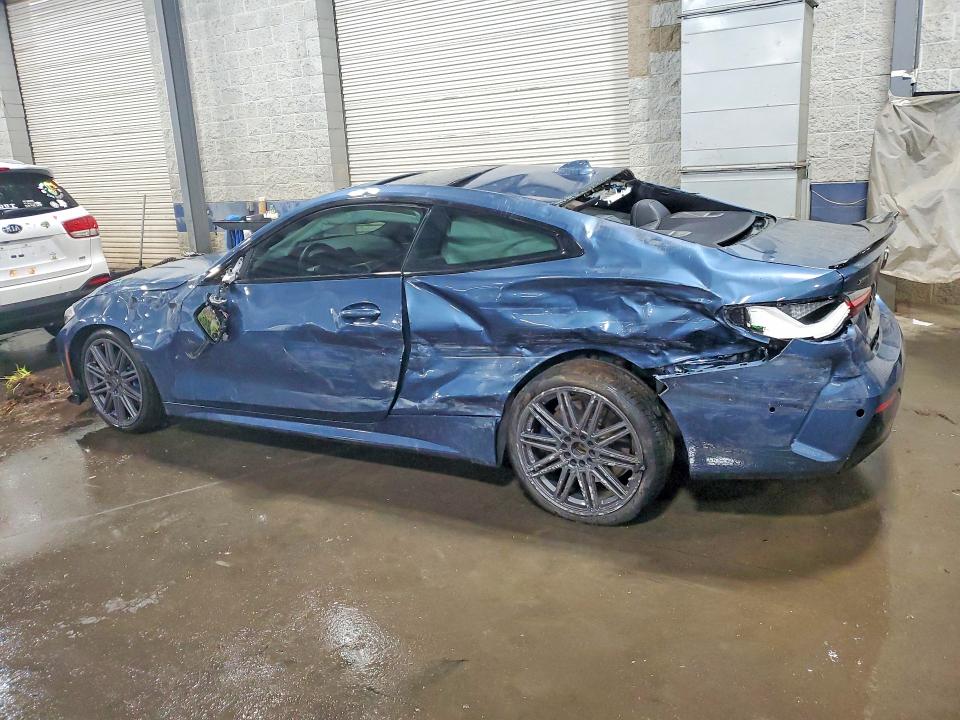 2021 BMW M4 VIN WBA13AR01MCG34569 COPART salvage auction — ALL OVER, Mn - Cert Of Title-Salvage, sold $7,800 on 2026-07-28 (photo 2)