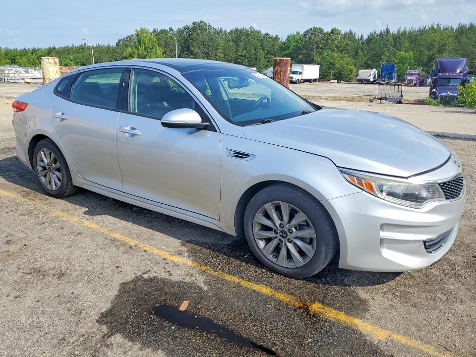 2018 Kia Optima VIN 5XXGU4L31JG226757 COPART salvage auction — FRONT END, Sc - Cert Of Title-Salvage, sold $1,300 on 2026-07-10 (photo 4)