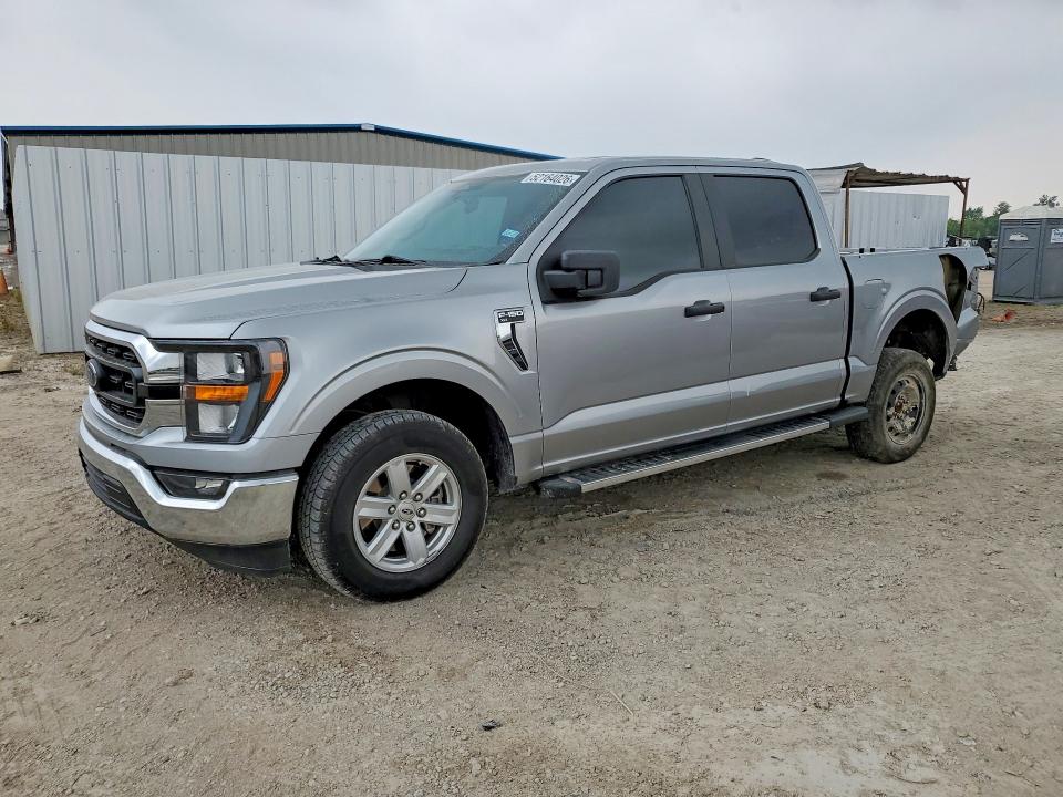 2023 Ford F-150 VIN 1FTEW1C57PKD44053 COPART salvage auction — REAR END, Tx - Salvage Vehicle Title, sold $11,900 on 2026-07-03 (photo 1)