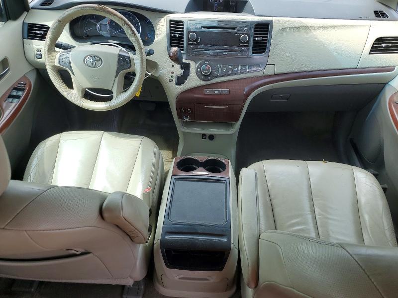 2014 Toyota Sienna VIN 5TDYK3DC2ES508123 COPART salvage auction — FRONT END, Fl - Cert Of Title Slvg Rebuildable, sold $2,700 on 2026-07-27 (photo 8)