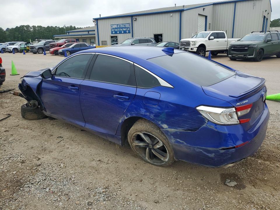 2019 Honda Accord VIN 1HGCV1F31KA045758 COPART salvage auction — FRONT END, Ms - Cert Of Title-Salvaged, sold $2,050 on 2026-07-03 (photo 2)