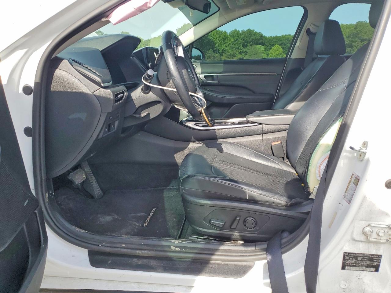 2021 Hyundai Sonata VIN 5NPEH4J20MH101585 COPART salvage auction — Side, AR - CERT OF TITLE-SALVAGE, sold $5,500 on 2026-07-01 (photo 7)